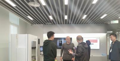 紐約Yeshiva大學副教務長、科學與健康學院院長到研究院考察交流   